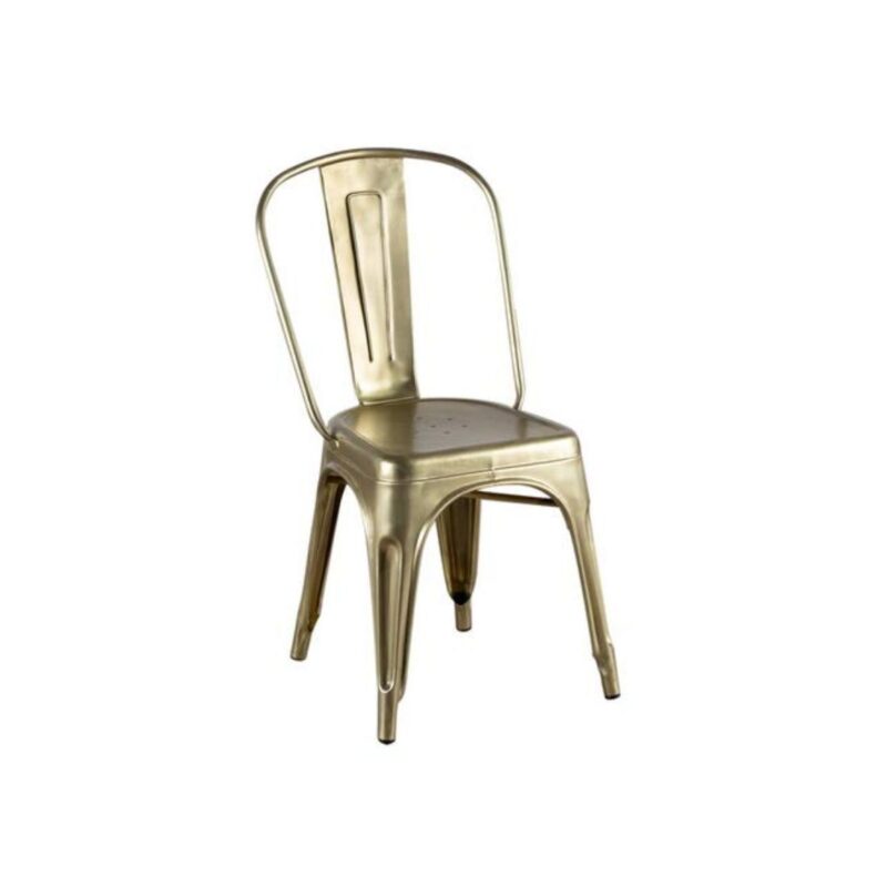 Premium Gold Iron Steel Chair