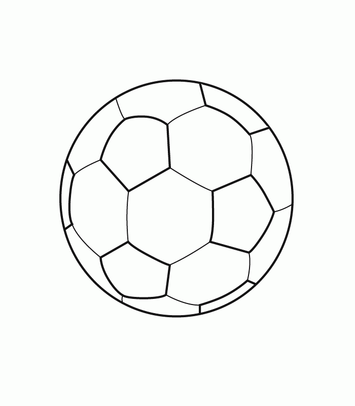 Coloring Pages | Ball Of Soccer Coloring Pages