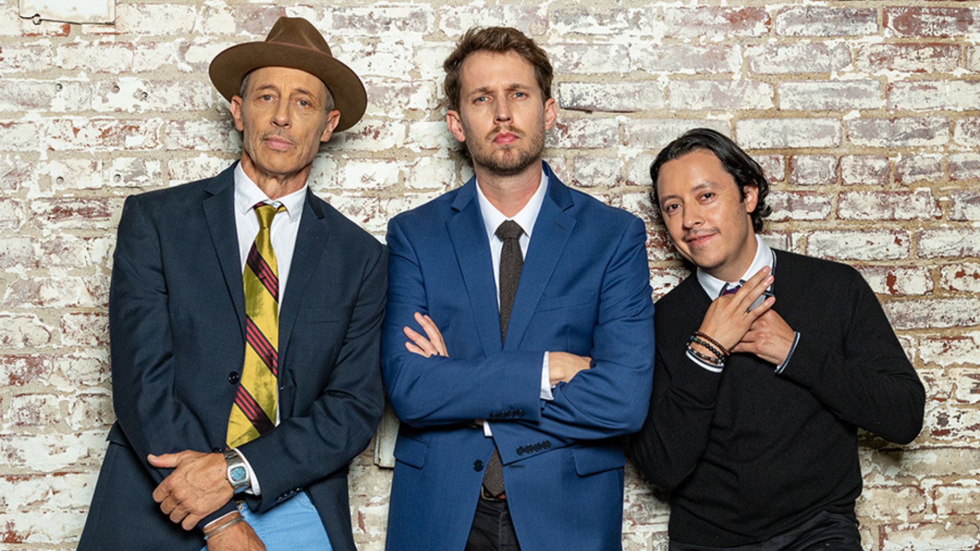 (Left to right): Jon Gries, Jon Heder, and Efren Ramirez for 'Napoleon Dynamite Live'