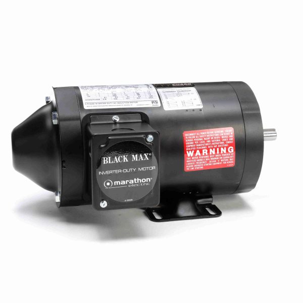 056H17T5302 - Marathon 1 HP Variable Speed Motor, 3 phase, 1800 RPM, 230/460 V, 56C Frame, TENV - Y535