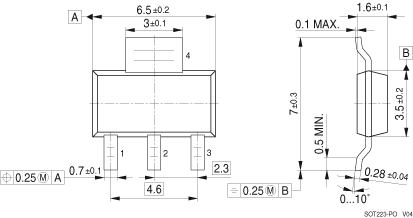 SOT223 (SC73, SOT-223) - Infineon Technologies