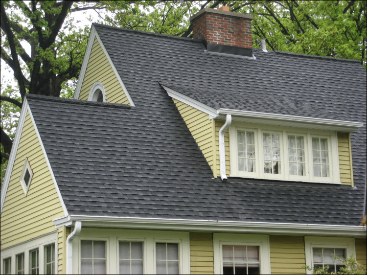 Moire Black roof in Waukesha WI