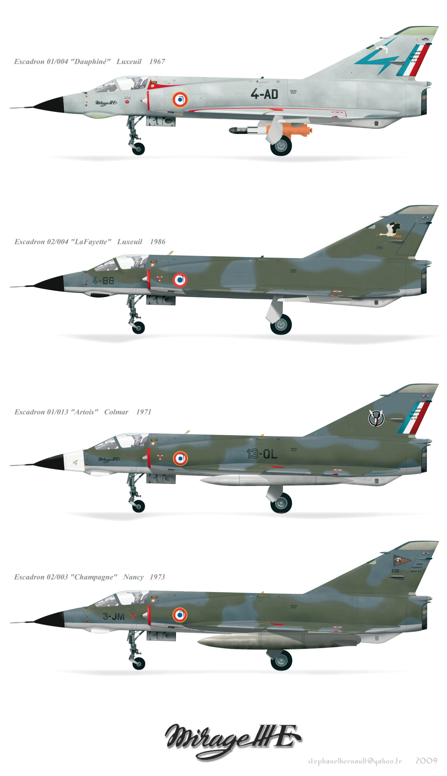 The flexibility of the outline empowered preparation of mentor, surveillance and ground-ambush forms and the Dassault Mirage 5 variant.