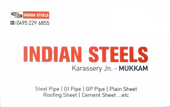 INDIAN STEELS, STEEL,  service in Mukkam, Kozhikode