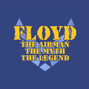 Royal Blue Airforce Myth Legend Personalized default 