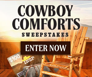 Cowboy Comforts Sweepstakes