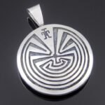 Man in the Maze motif in jewelry