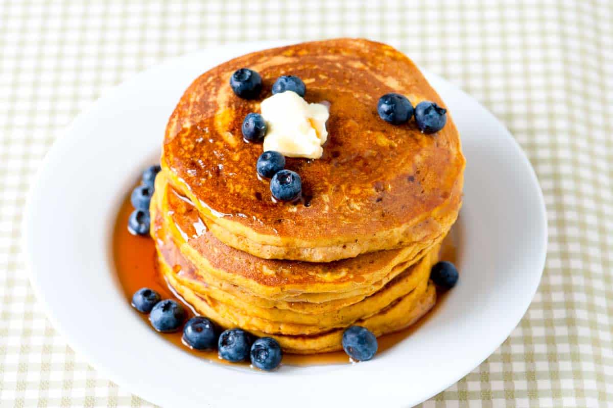 Easy Pumpkin Pancakes