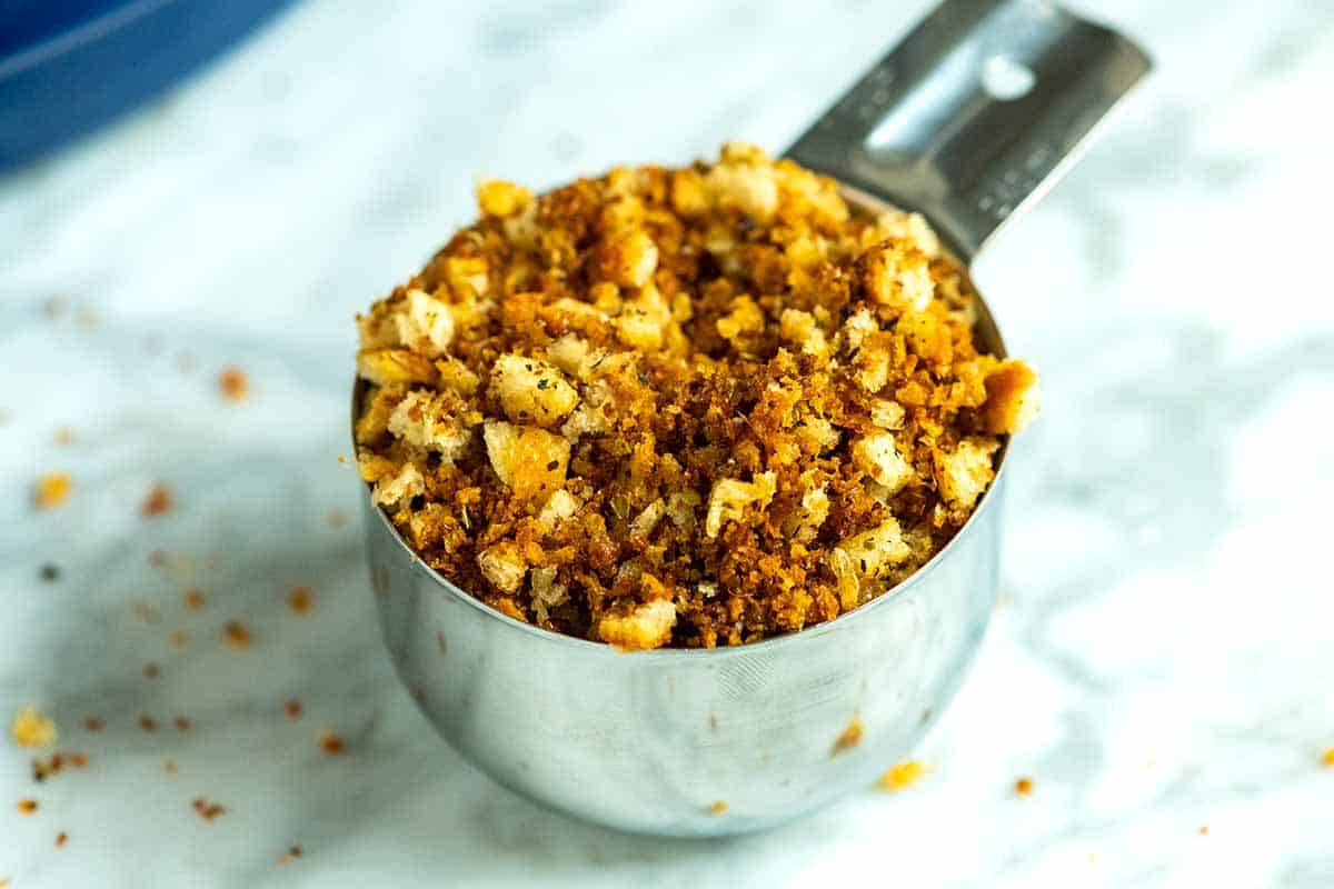 Homemade breadcrumbs