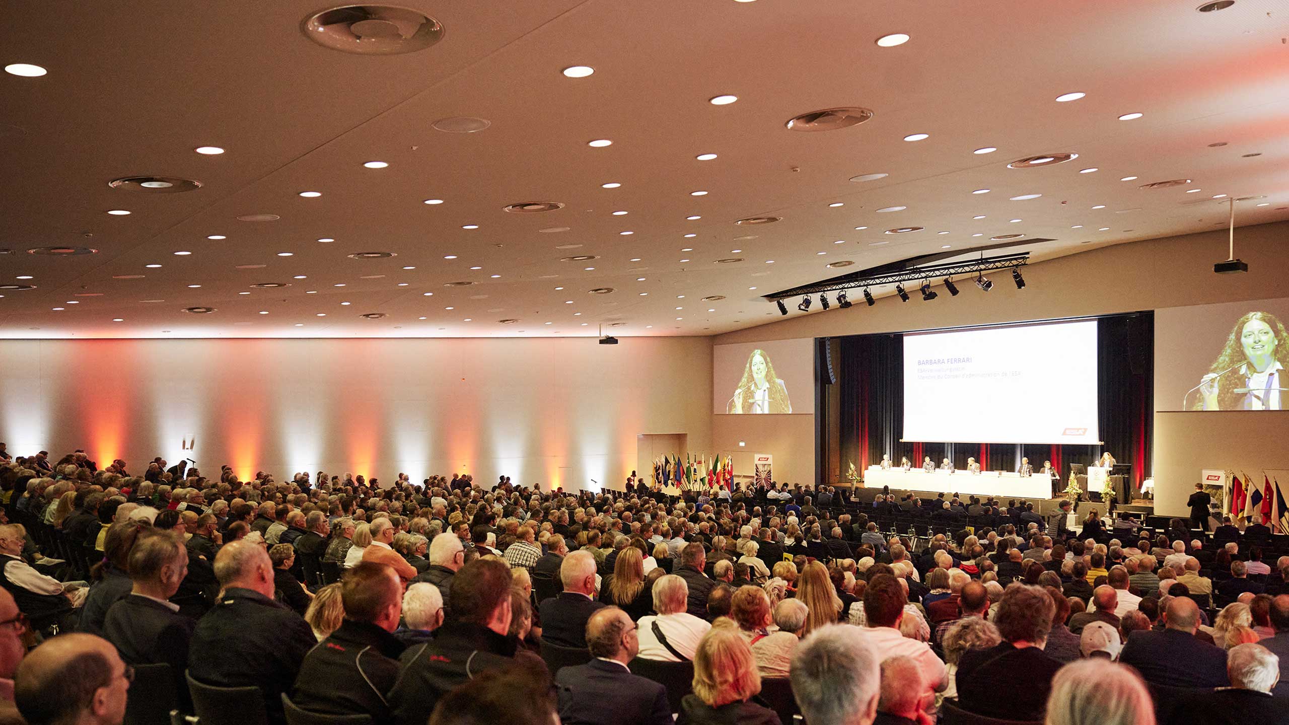 Grosszügiges Auditorium für Kongresse und Events aller Art im Congress Center Kursaal