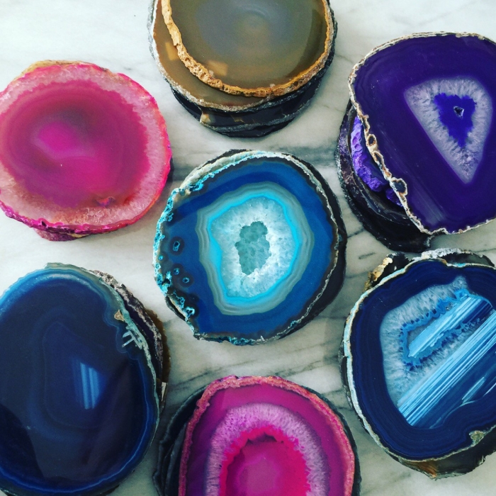 agate coasters