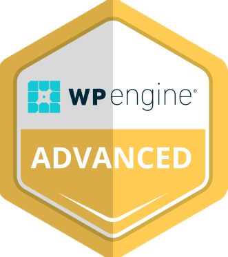 WP Engine Advanced Badge