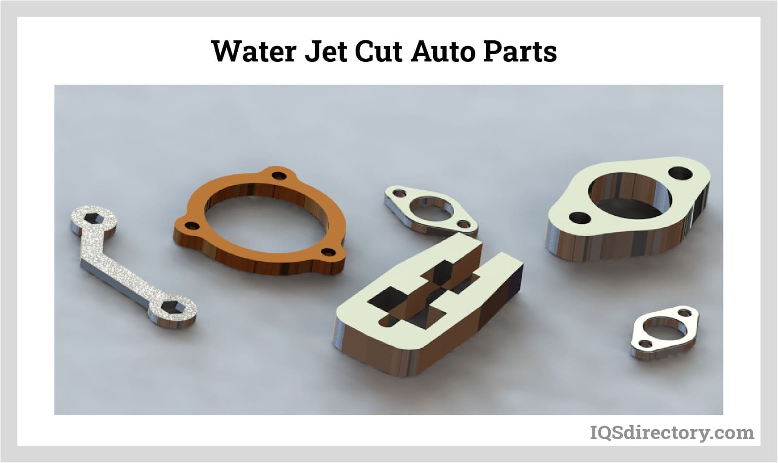 Water Jet Cut Auto Parts