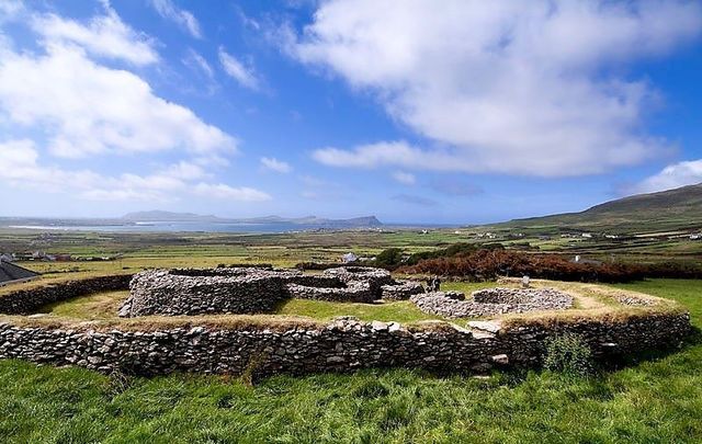 A ring fort in Dingle, Co Kerry