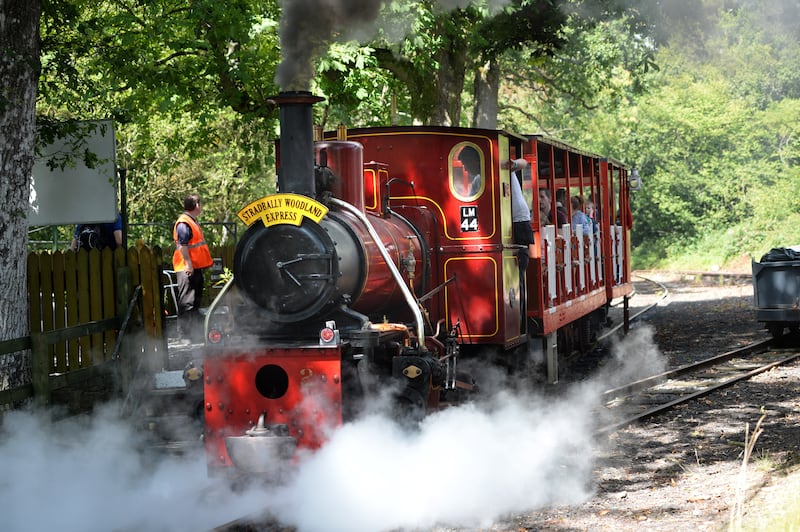 The Stradbally Woodland Railway, Stradbally, Co Laois. Photograph: Dara Mac Dónaill