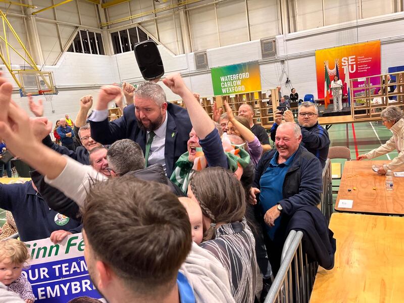 Sinn Fein’s Conor McGuinness in Waterford / Kevin O'Sullivan