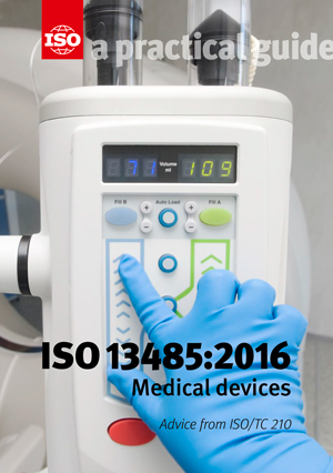 Página de portada: ISO 13485:2016 - Medical devices - A practical guide