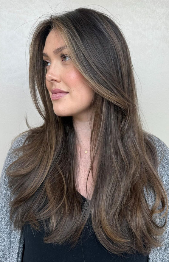 30 Subtle Hair Colour Ideas to Try : Reverse Balayage