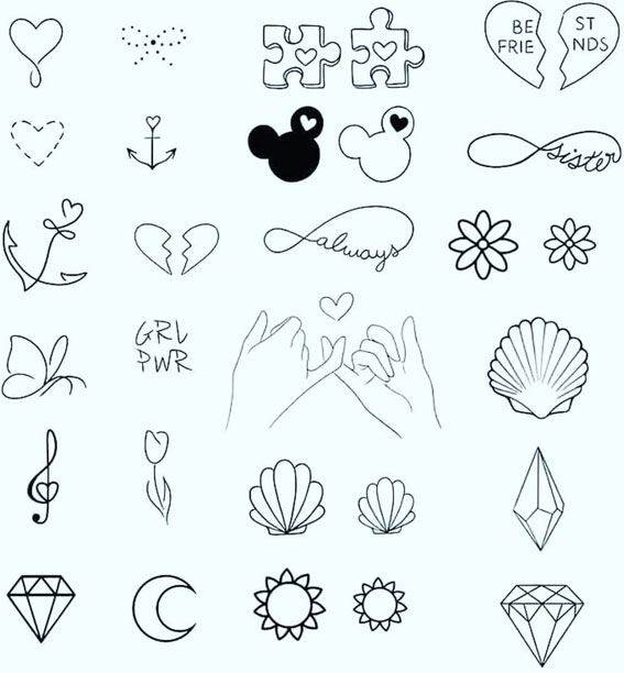 Tiny Treasures Meaningful Small Tattoo Inspirations : Jigsaw & Small Tattoos