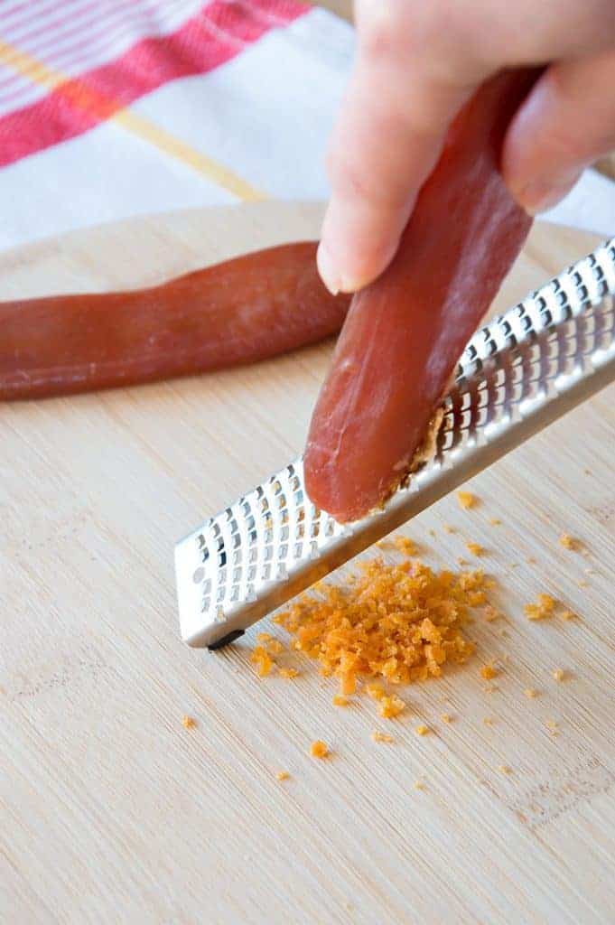 How To Grate Bottarga