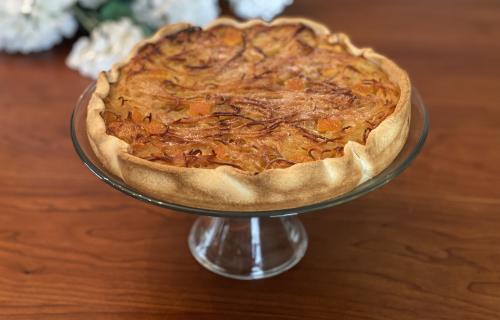 Neapolitan pastiera made with angel hair pasta / Photo courtesy of Francine Segan