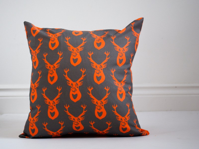 Orange Pillow Shams