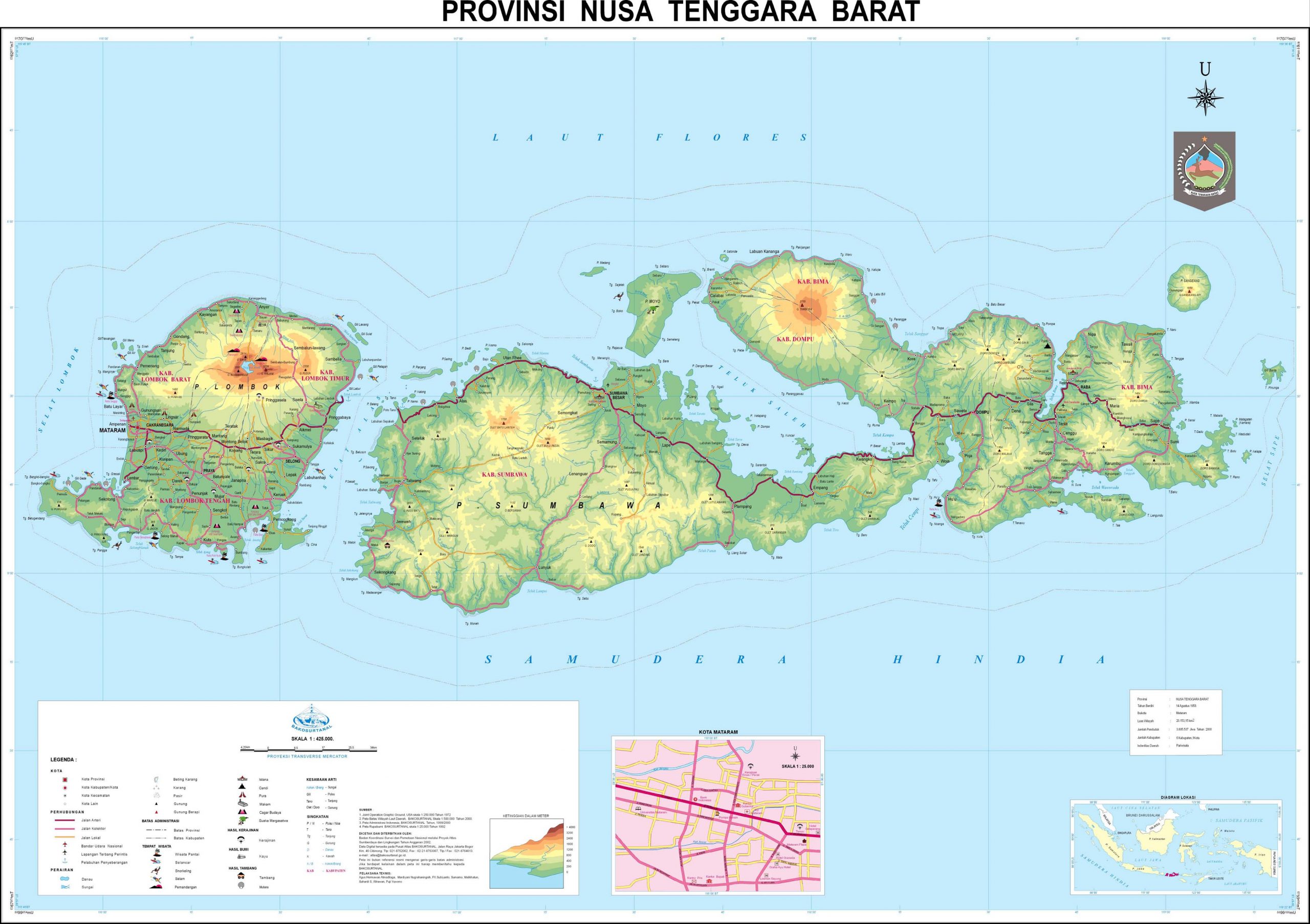 West Nusa Tenggara Map | Hot Sex Picture