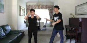 Mom+and+son+do+it+Gangnam+style.