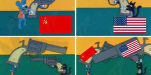 The Cold War in a nutshell.