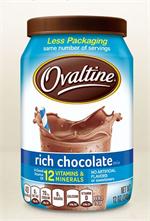 Rich Chocolate Ovaltine Powder 12 ounce