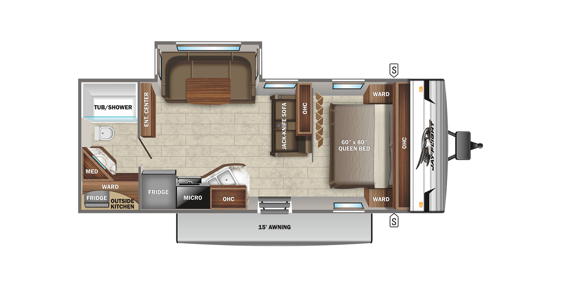 Jayco Travel Trailer Floor Plans - Image to u