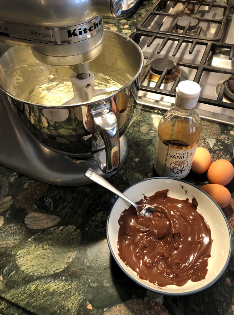 French Silk Pie ingredients