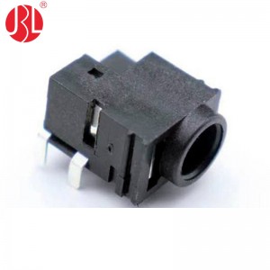 DC-080 3.0mm*1.2mm DC Power Socket THT Hole Right Angle