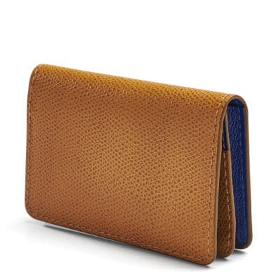 Business cardholder nutmeg calf