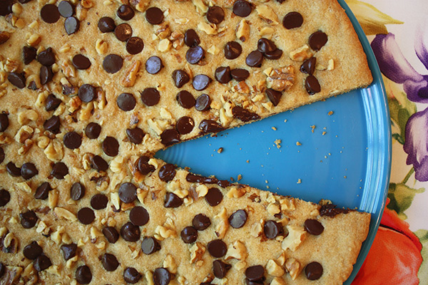 Chocolate Chip Pizza