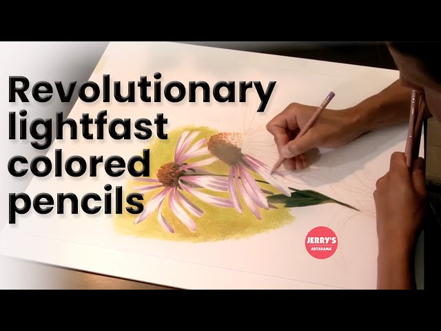 Revolutionary, lightfast pencils!