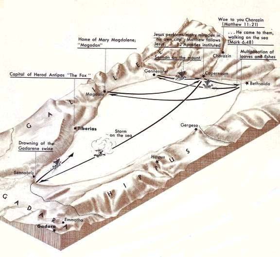 Chorazin Map