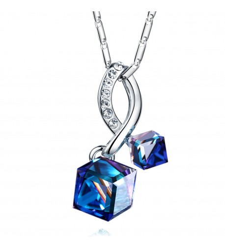 Olen Crystal Necklace Birthday Necklaces