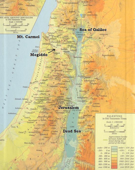 Valley Of Megiddo Map - Sibby Dorothee