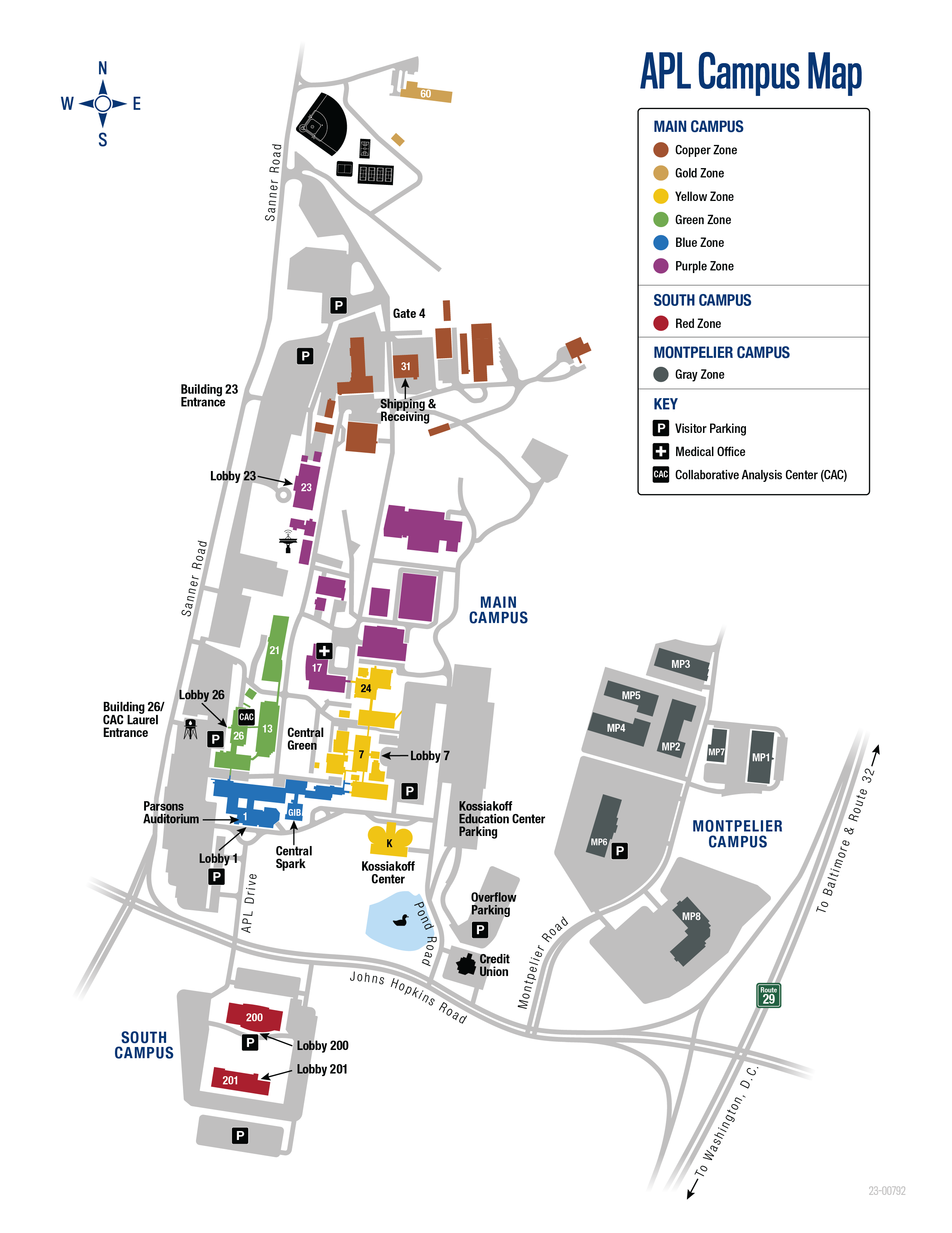 APL Campus Map