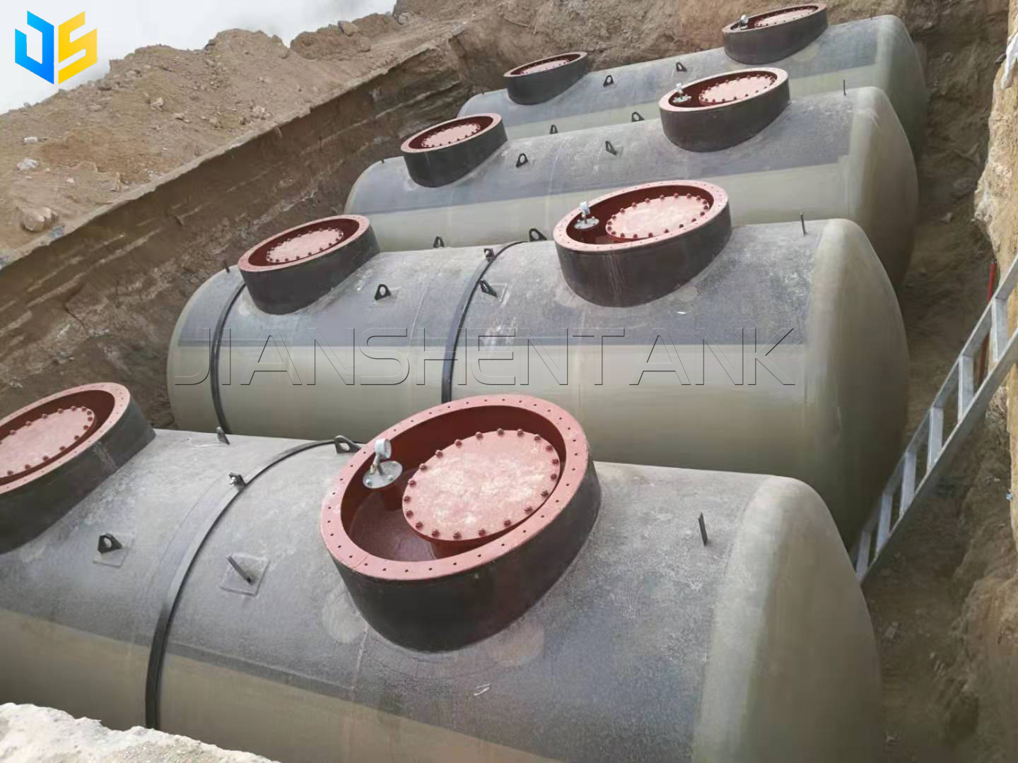 40m³  underground fuel tank