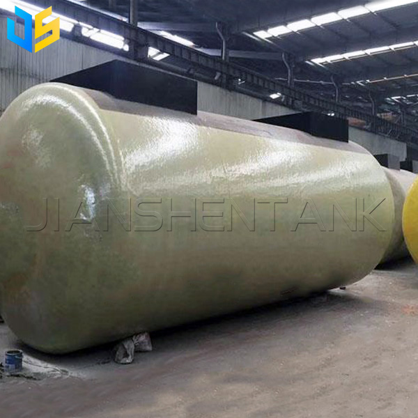 Double layers underground diesel  tank