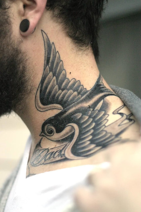 175 Inescapable Neck Tattoo Designs and Ideas