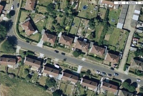 Real time satellite image of my house - architectureoke