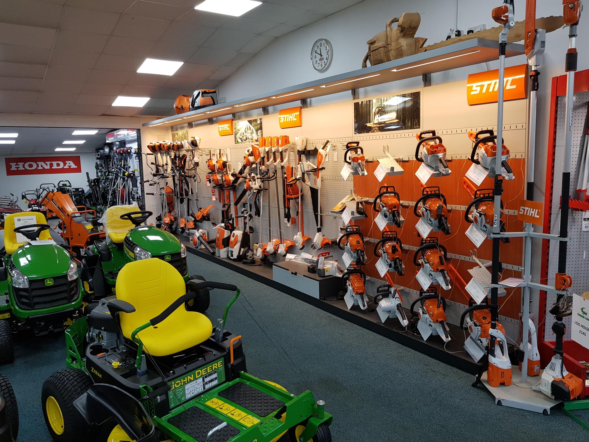 Garden machinery shop in Chippenham