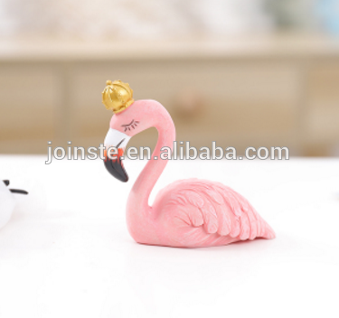 Custom resin flamingo modern home decoration high quality ornament