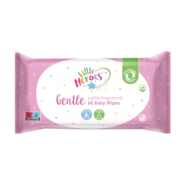 Little Heros Gentle Baby Wipes 66's (36100)