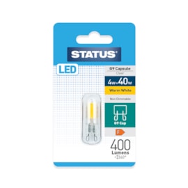 Status 4w Led G9 Warm White Bulb (4SLG9WC1T10)