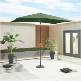 Nova Antigua Aluminium Parasol 3m x 2m Rectangular Green