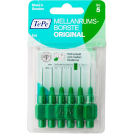 Tepe Id Green Brushes 6's (114062)